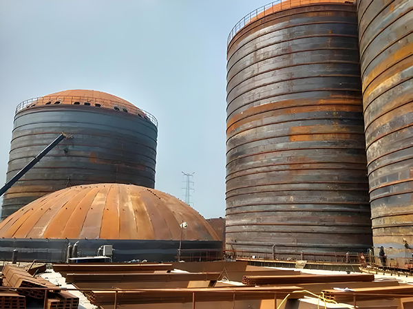 南县焦粉钢板仓